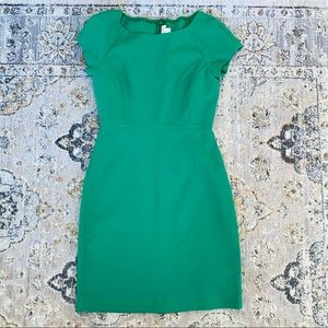 J. Crew Short Sleeve Sheath Dress